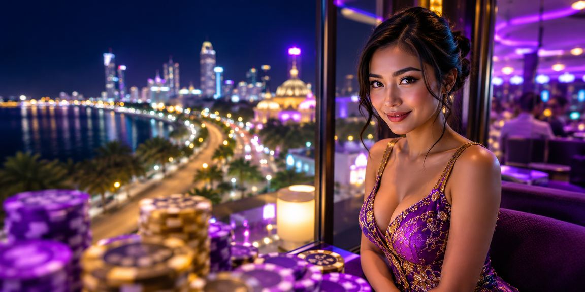 Suasana kafe Vietnam yang santai saat pengguna menikmati rebate dan bonus cashback